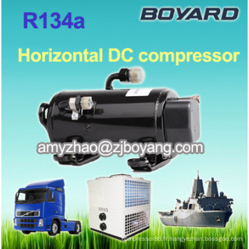 Lanhai dc 24v dc 48v compresseur r134a bldc sans balais 12000btu fo universelle climatiseur de voiture